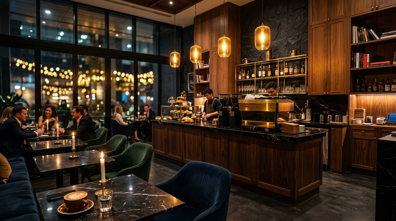 L'ÉCLAT NOIR Luxury Cafe